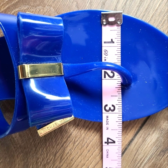 MK - blue sandals, size 5.5 -6 - Picture 13 of 15